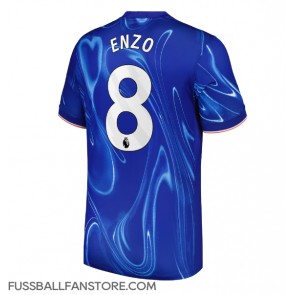 Chelsea Enzo Fernandez #8 Replik Heimtrikot 2024-25 Kurzarm